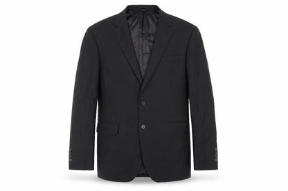 Marks & Spencer Mens Black Polyester Jacket Suit Jacket Size 44 Regular
