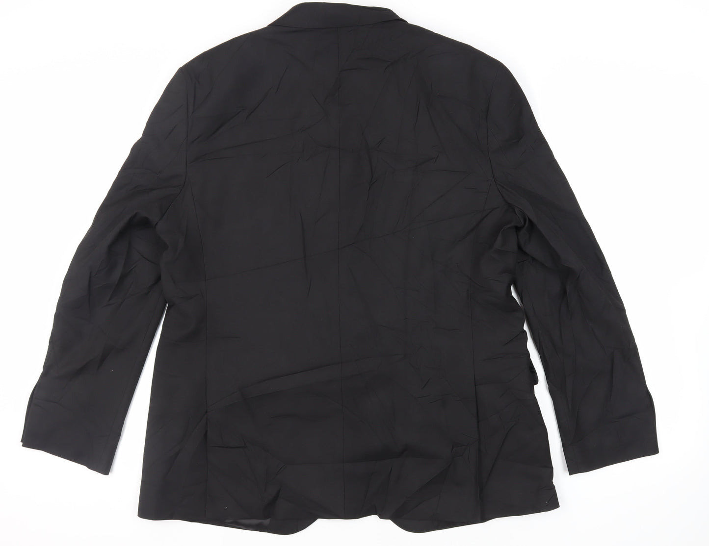 Mens UK Size 44 Marks and Spencer Regular Black Suit Jacket