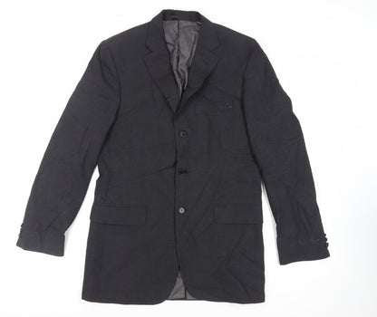 Mens UK Size 38 Marks and Spencer Regular Grey Suit Jacket