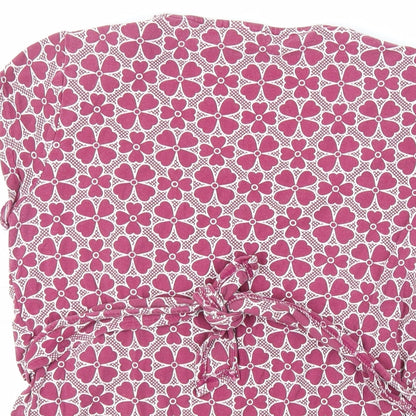 Womens UK Size S JoJo Maman Bébé Purple Basic T-Shirt