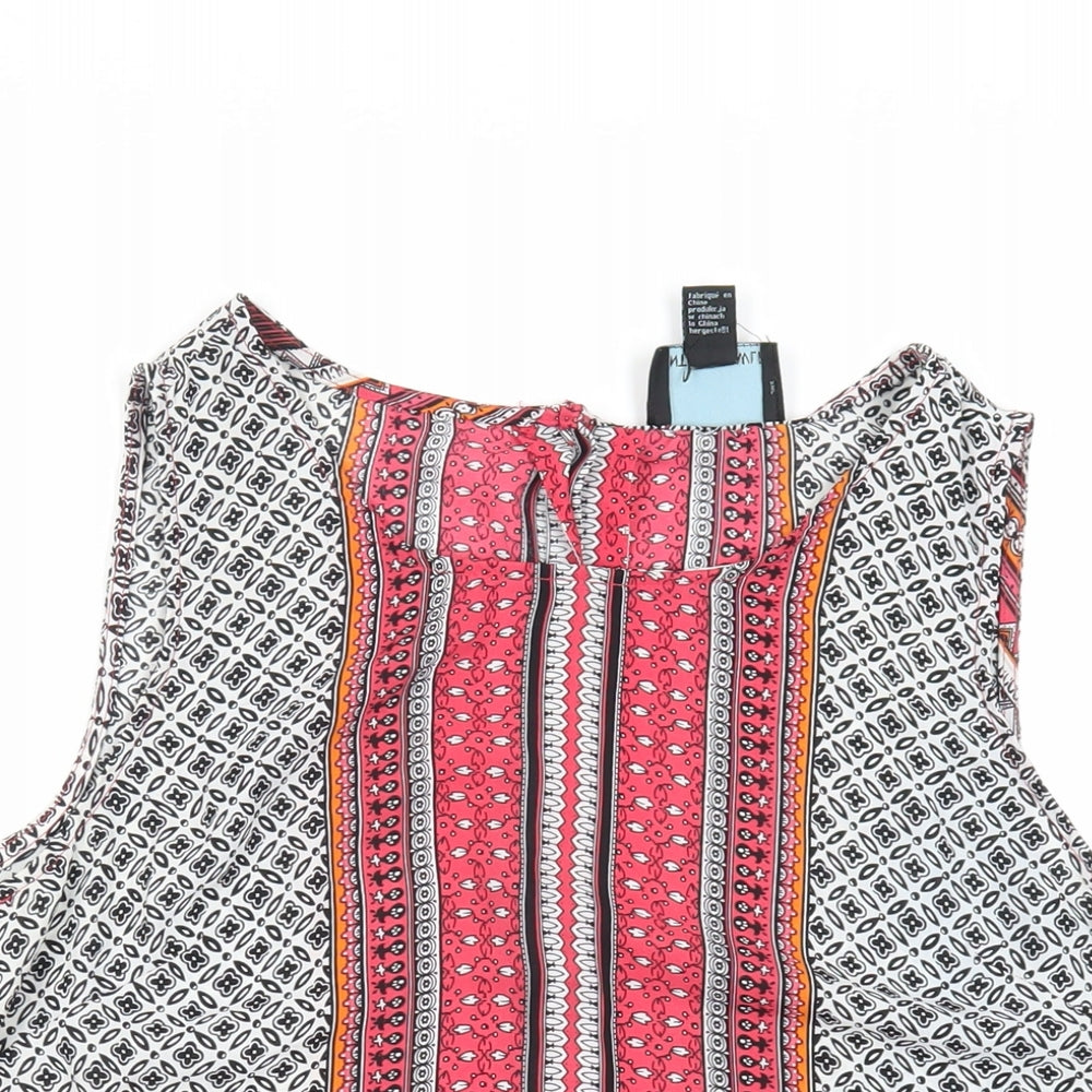Womens UK Size M Cynthia Rowley Multicoloured Basic Blouse