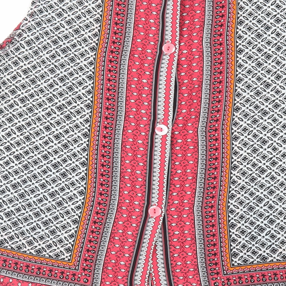 Womens UK Size M Cynthia Rowley Multicoloured Basic Blouse