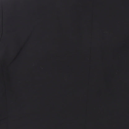 Mens UK Size 42 Charlton Gray Regular Black Suit Jacket