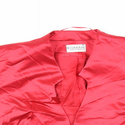 Womens UK Size 10 Roman Red Jacket