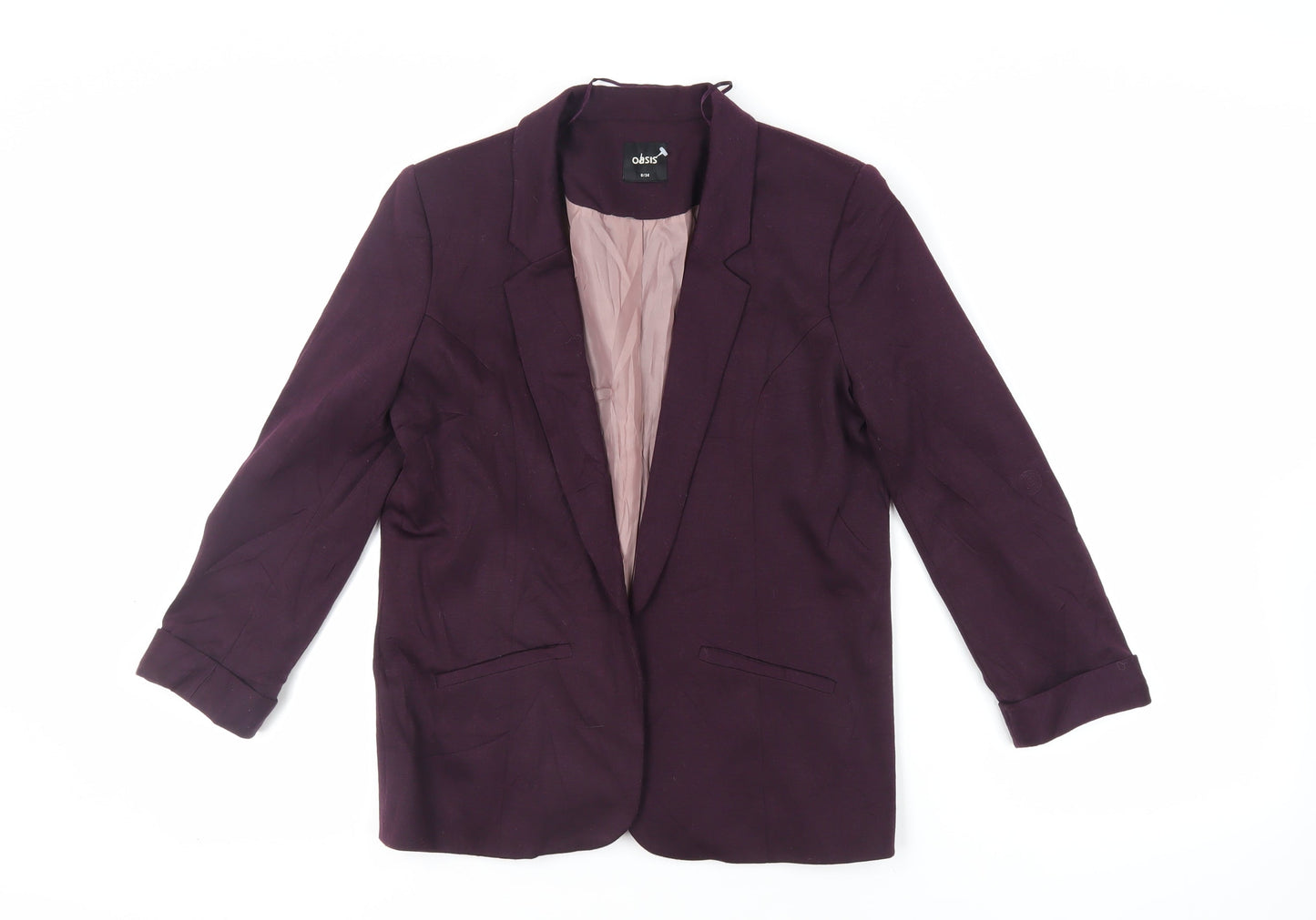 Womens UK Size 8 Oasis Purple Jacket