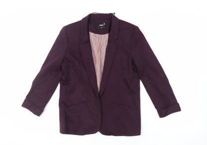 Womens UK Size 8 Oasis Purple Jacket