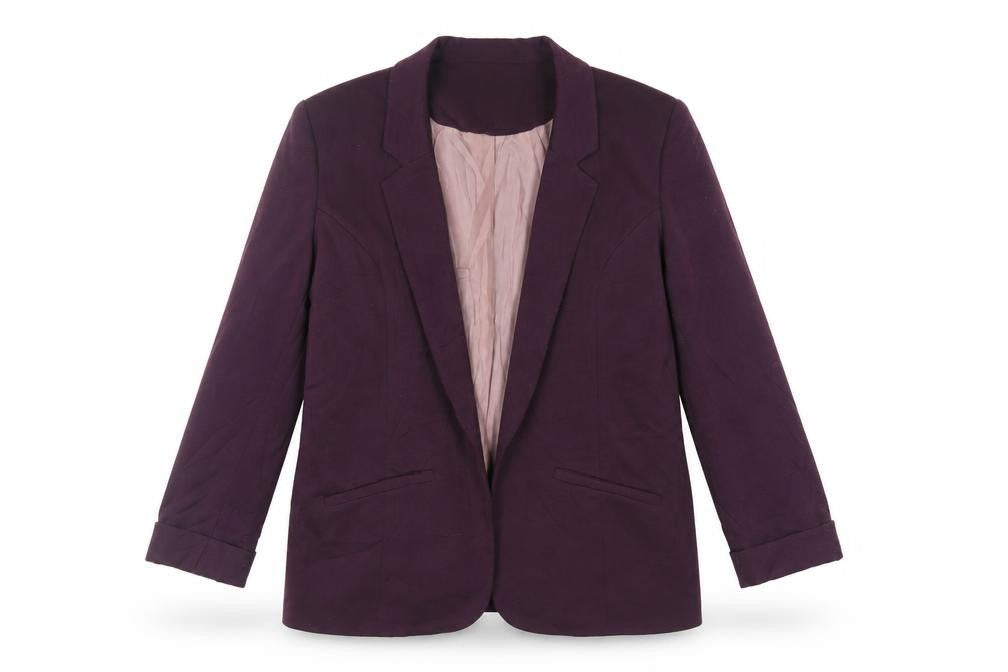 Womens UK Size 8 Oasis Purple Jacket