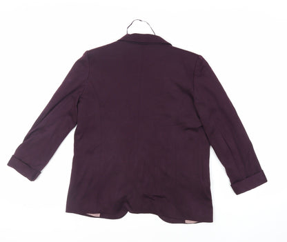 Womens UK Size 8 Oasis Purple Jacket