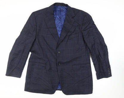 Mens UK Size 44 Marks and Spencer Regular Blue Suit Jacket