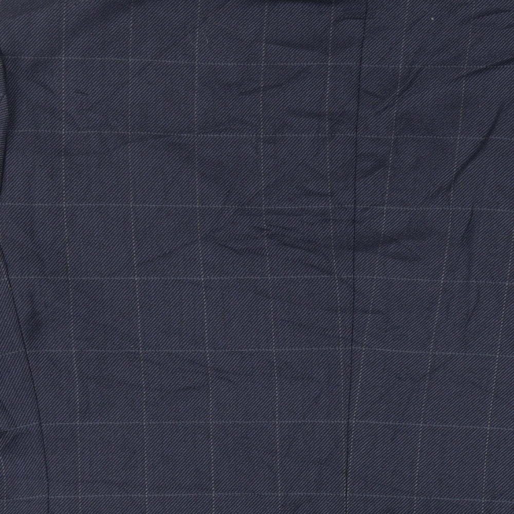 Mens UK Size 44 Marks and Spencer Regular Blue Suit Jacket