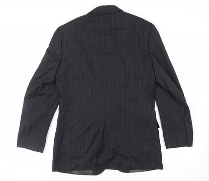 Mens UK Size 38 Geoffrey Beene Regular Grey Suit Jacket