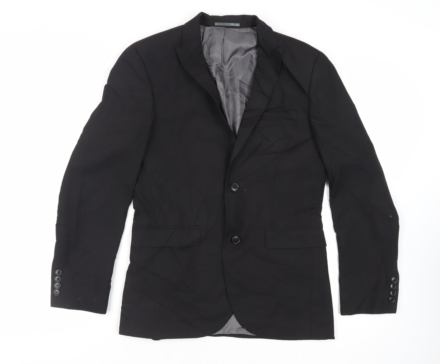 Mens UK Size 36 NEXT Regular Black Suit Jacket