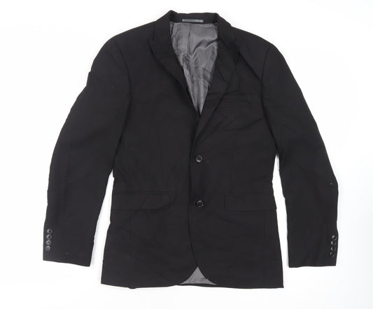 Mens UK Size 36 NEXT Regular Black Suit Jacket