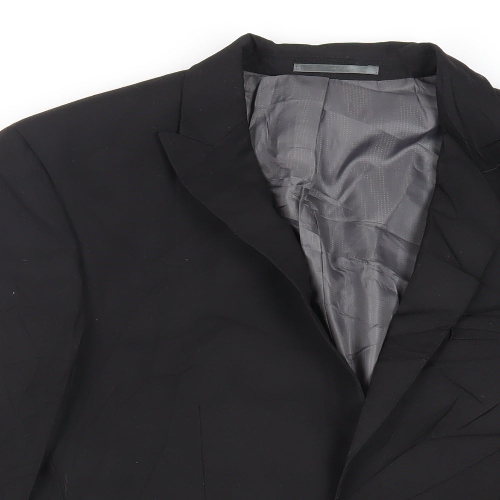 Mens UK Size 36 NEXT Regular Black Suit Jacket
