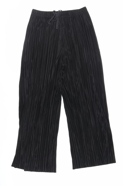 Womens UK Size XS Light Before Dark Regular Fit  Black Trousers