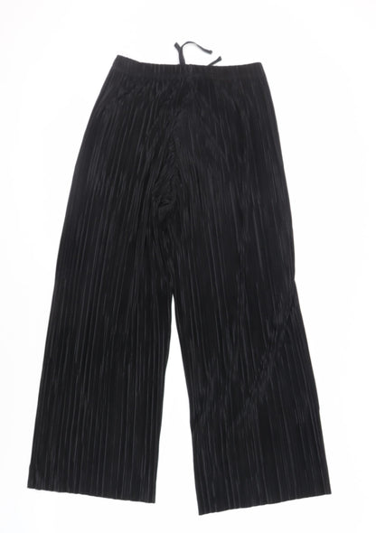 Womens UK Size XS Light Before Dark Regular Fit  Black Trousers