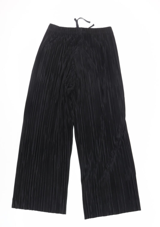 Womens UK Size XS Light Before Dark Regular Fit  Black Trousers