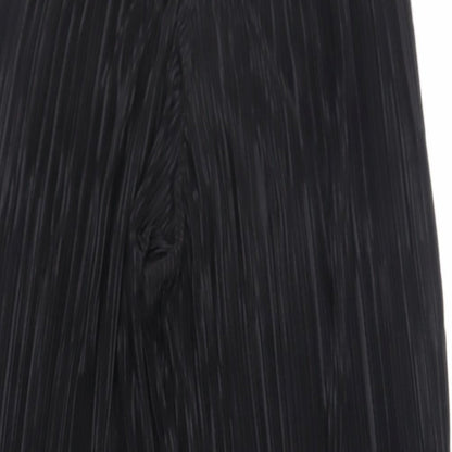 Womens UK Size XS Light Before Dark Regular Fit  Black Trousers