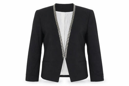 Womens UK Size 8 H&M Black Jacket