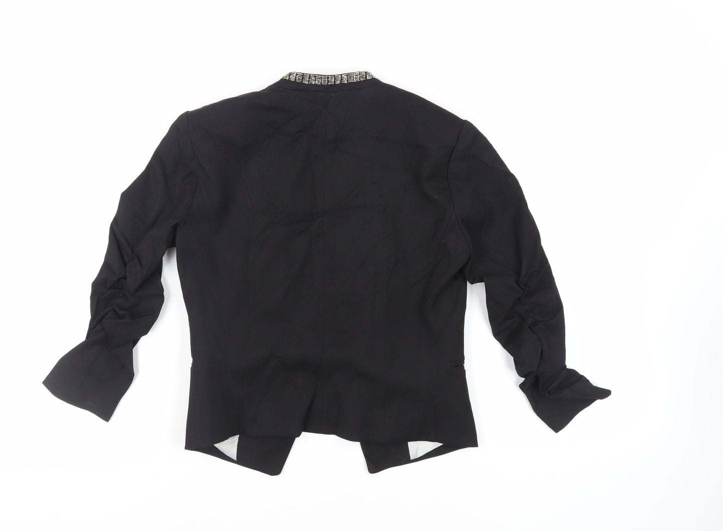 Womens UK Size 8 H&M Black Jacket