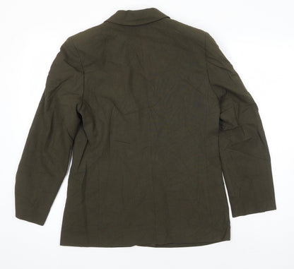 Womens UK Size 10 St Michael Green Jacket