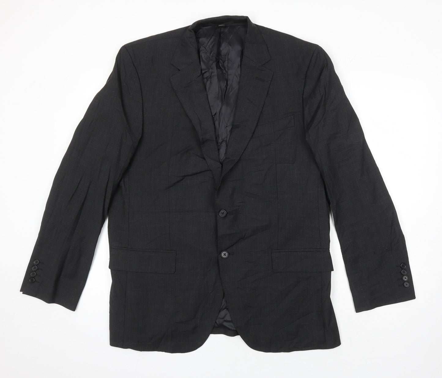 Mens UK Size 42 M&S Regular Grey Suit Jacket