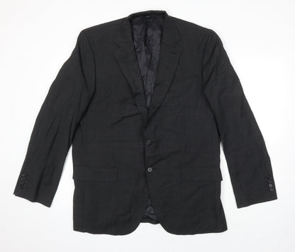 Mens UK Size 42 M&S Regular Grey Suit Jacket