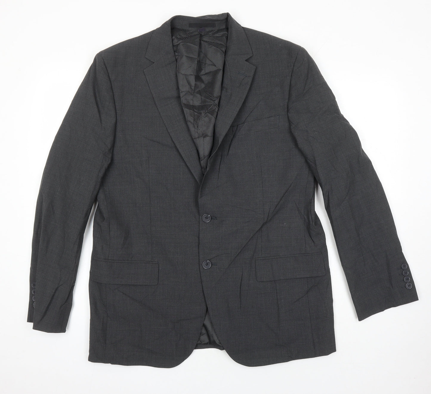 Mens UK Size 42 M&S Regular Grey Suit Jacket