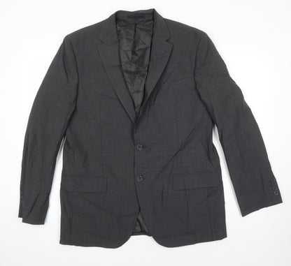 Mens UK Size 42 M&S Regular Grey Suit Jacket