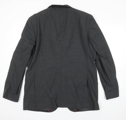 Mens UK Size 42 M&S Regular Grey Suit Jacket
