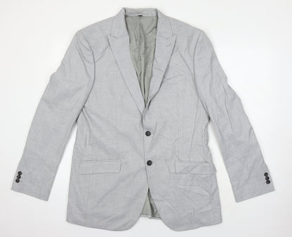 Mens UK Size 42 M&S Regular Grey Suit Jacket
