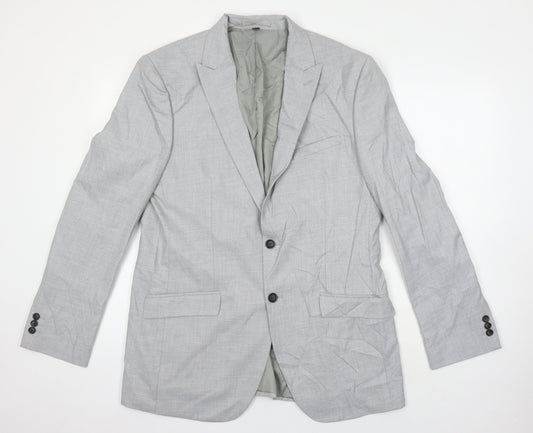 Mens UK Size 42 M&S Regular Grey Suit Jacket