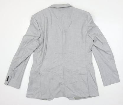 Mens UK Size 42 M&S Regular Grey Suit Jacket