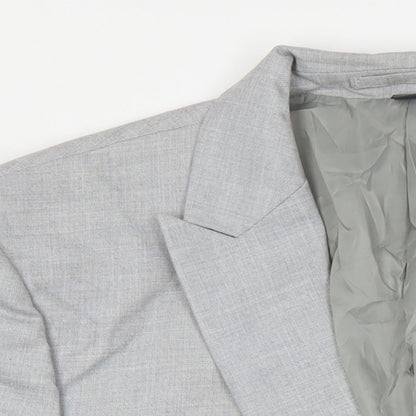 Mens UK Size 42 M&S Regular Grey Suit Jacket