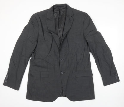 Mens UK Size 42 M&S Regular Grey Suit Jacket