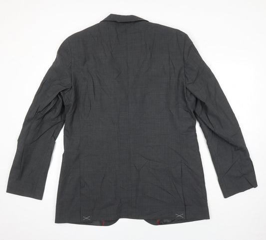 Mens UK Size 42 M&S Regular Grey Suit Jacket