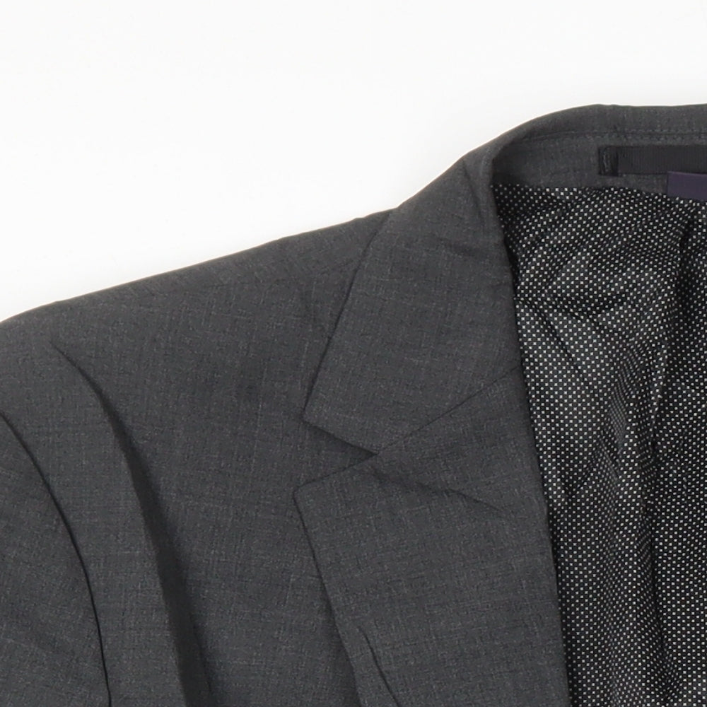 Mens UK Size 42 M&S Regular Grey Suit Jacket