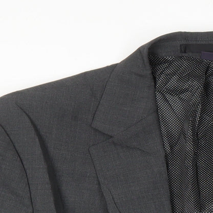 Mens UK Size 42 M&S Regular Grey Suit Jacket