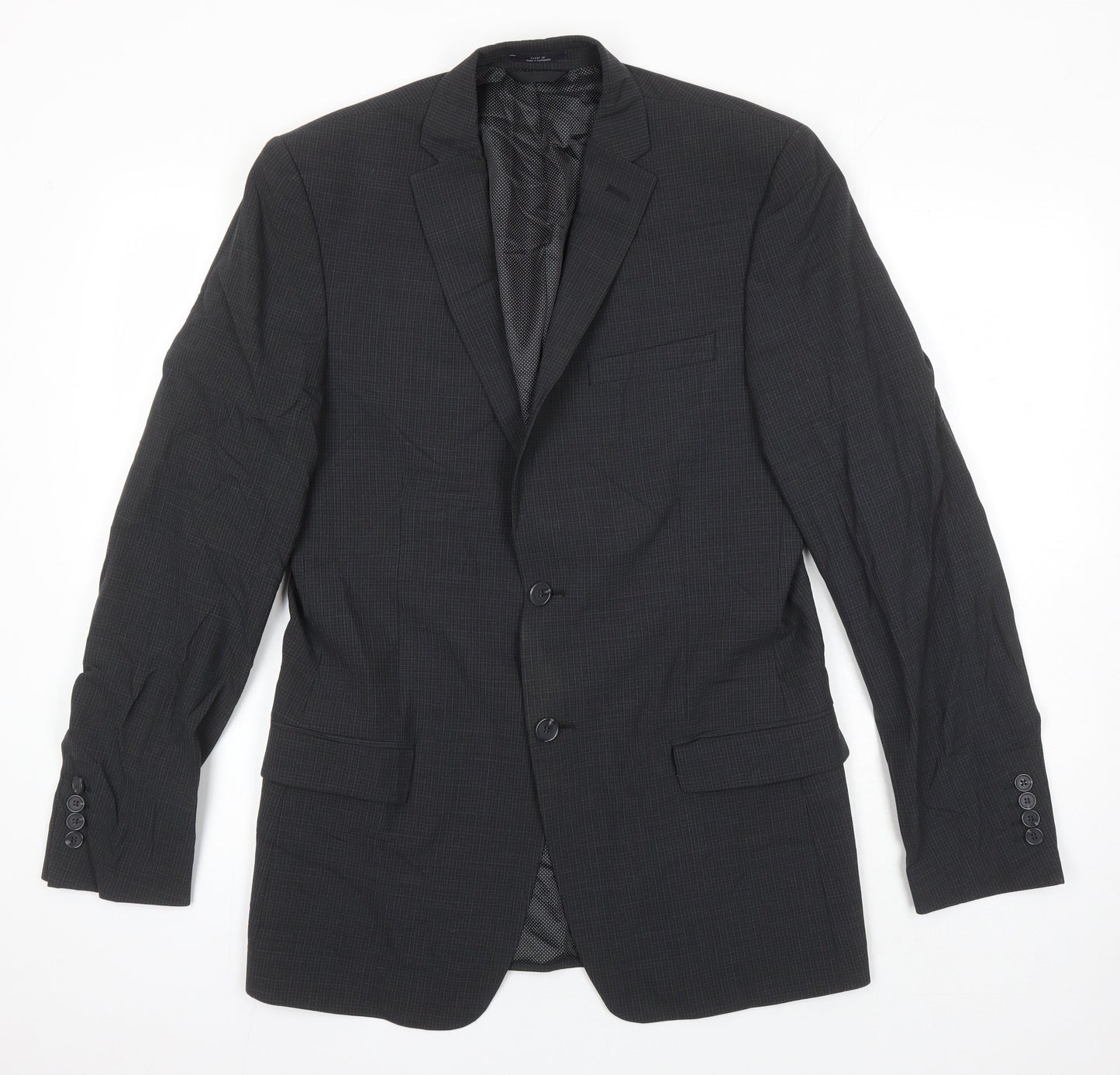 Mens UK Size 38 M&S Regular Grey Suit Jacket