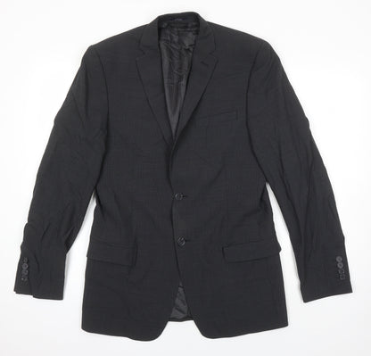 Mens UK Size 38 M&S Regular Grey Suit Jacket