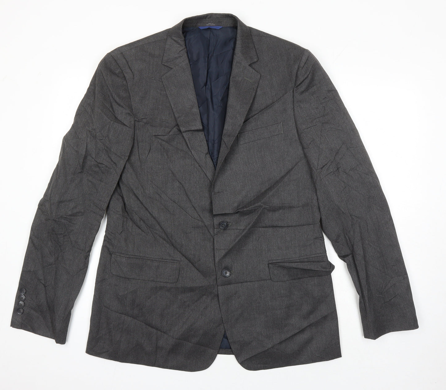 Mens UK Size 42 M&S Regular Grey Suit Jacket