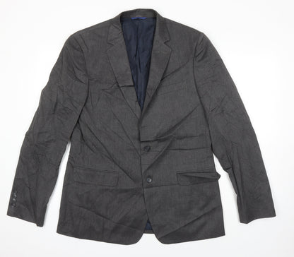 Mens UK Size 42 M&S Regular Grey Suit Jacket