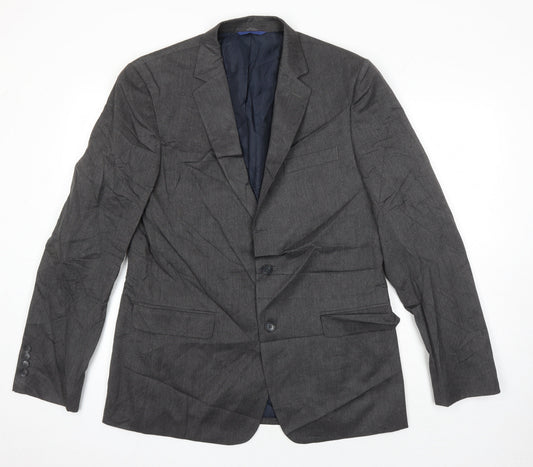 Mens UK Size 42 M&S Regular Grey Suit Jacket