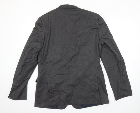 Mens UK Size 42 M&S Regular Grey Suit Jacket