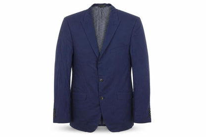 Marks & Spencer Mens Blue Polyester Jacket Suit Jacket Size 42 Regular