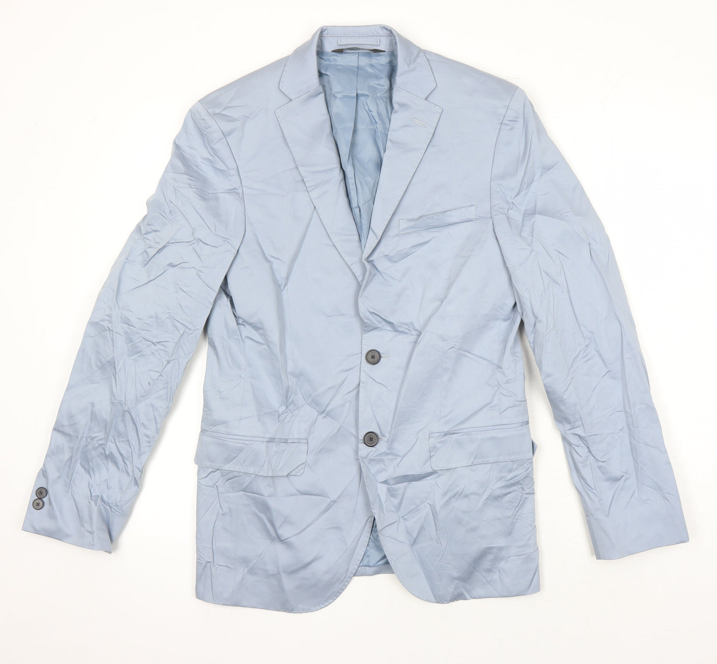 Mens UK Size 36 M&S Regular Blue Suit Jacket