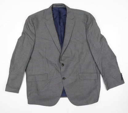 Mens UK Size 48 M&S Regular Grey Suit Jacket
