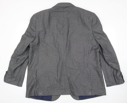 Mens UK Size 48 M&S Regular Grey Suit Jacket