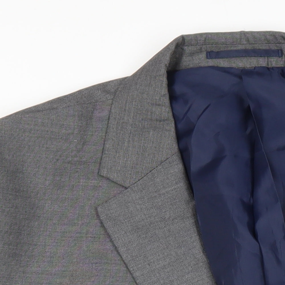 Mens UK Size 48 M&S Regular Grey Suit Jacket