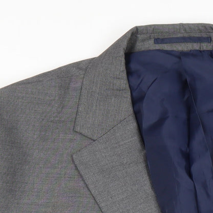Mens UK Size 48 M&S Regular Grey Suit Jacket